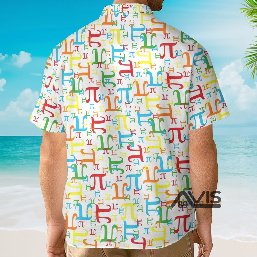 Pieces Of Pi Math V1 - Gift For Teacher, Student - Hawaiian Shirt