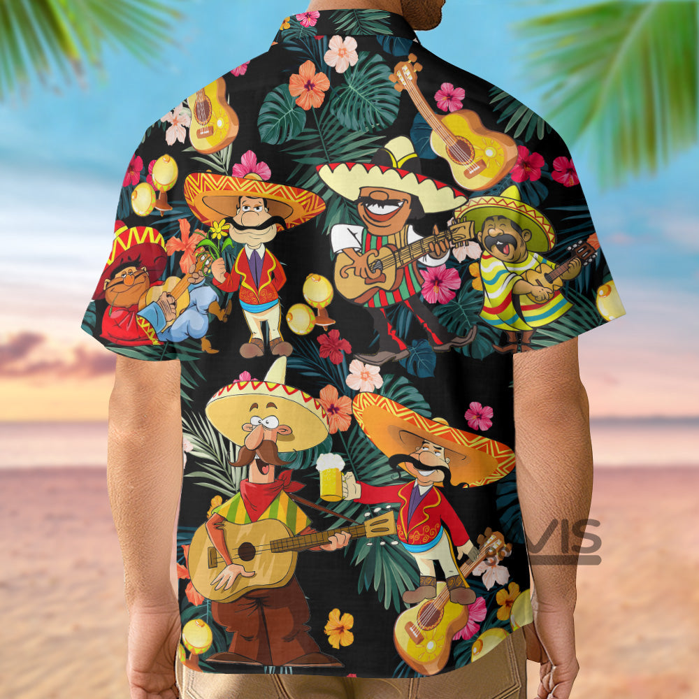 Funny Mexican Man Cinco De Mayo - Hawaiian Shirt