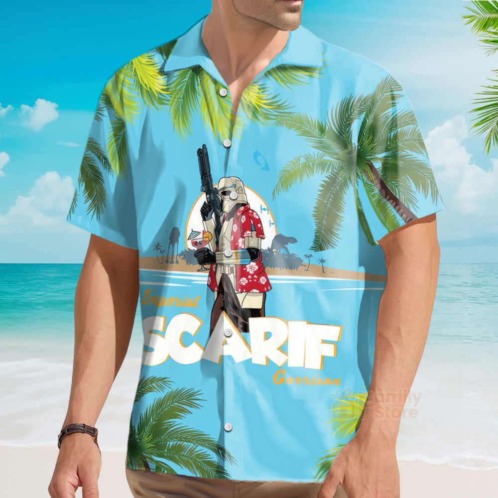 Stwa Scarif Trooper Hawaiian Shirt