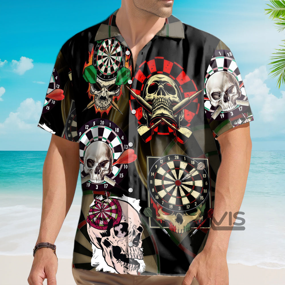 Skull Killer Darts - For Men And Women - Hawaiian Shirt