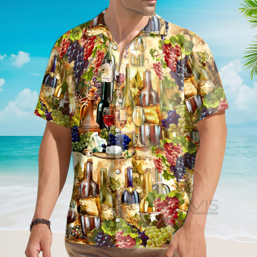 Wine I Don't Give A Sip - Gift For Men And Women - Hawaiian Shirt