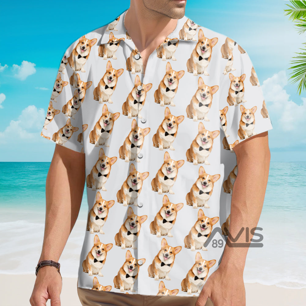 Gentleman Corgi Best - Hawaiian Shirt