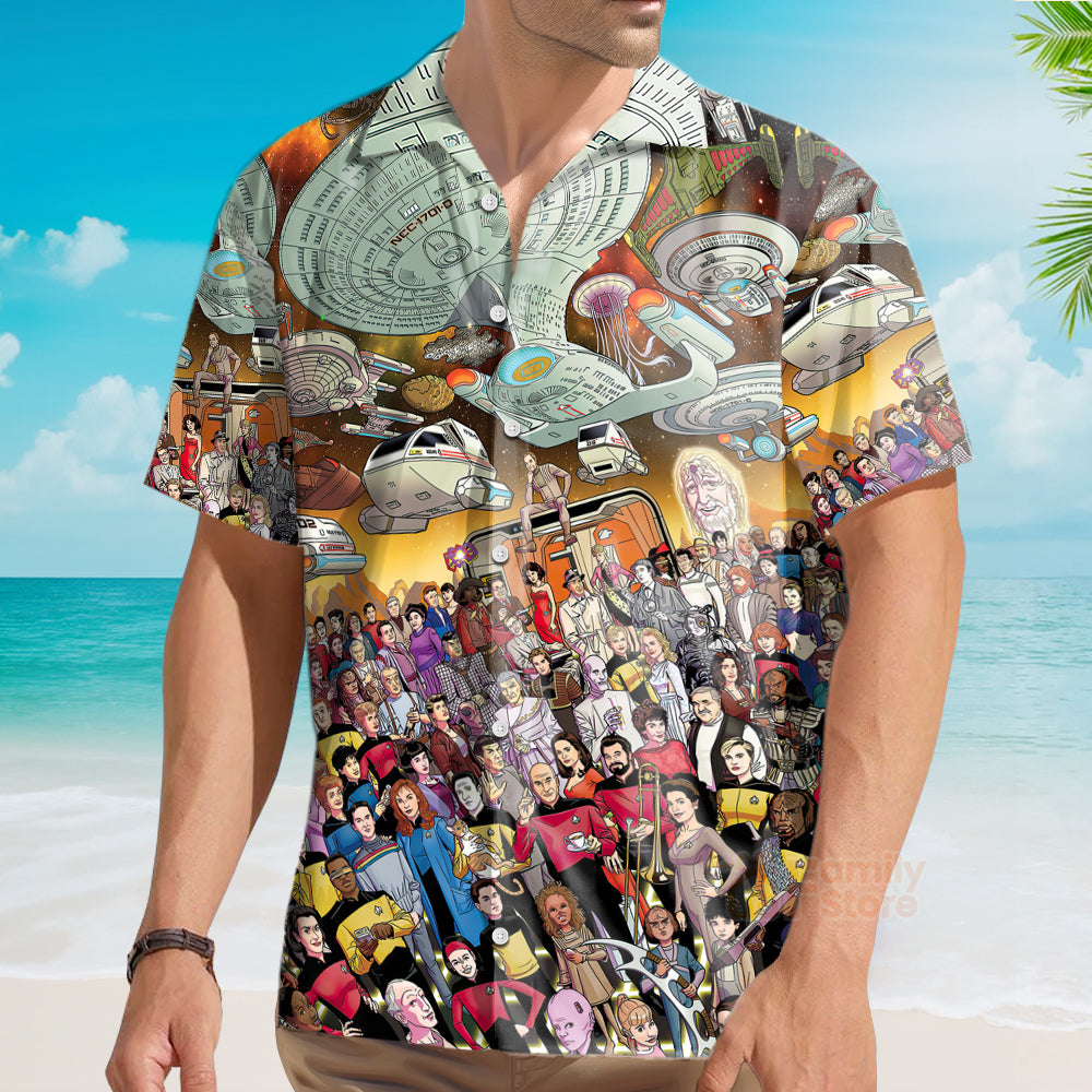 SaTr Alien Nation Hawaiian Shirt For Men And Women