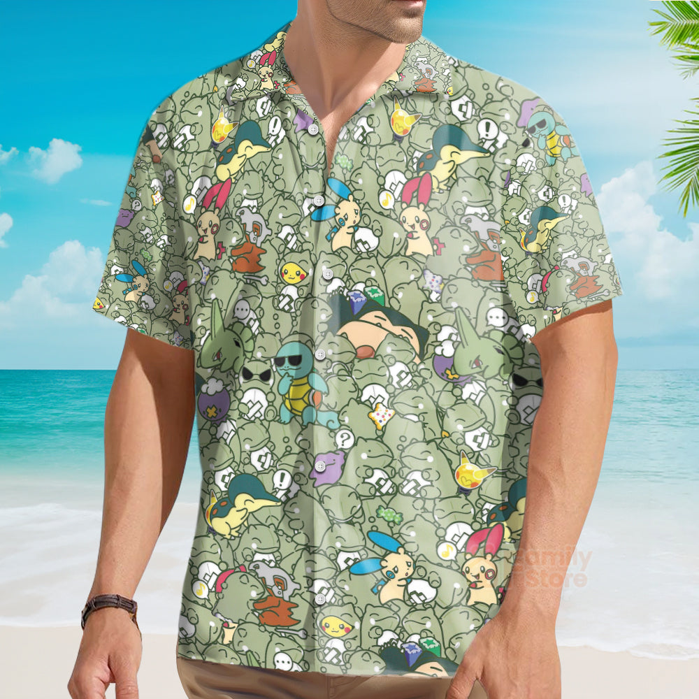 Epic PoMo Pattern Hawaiian Shirt