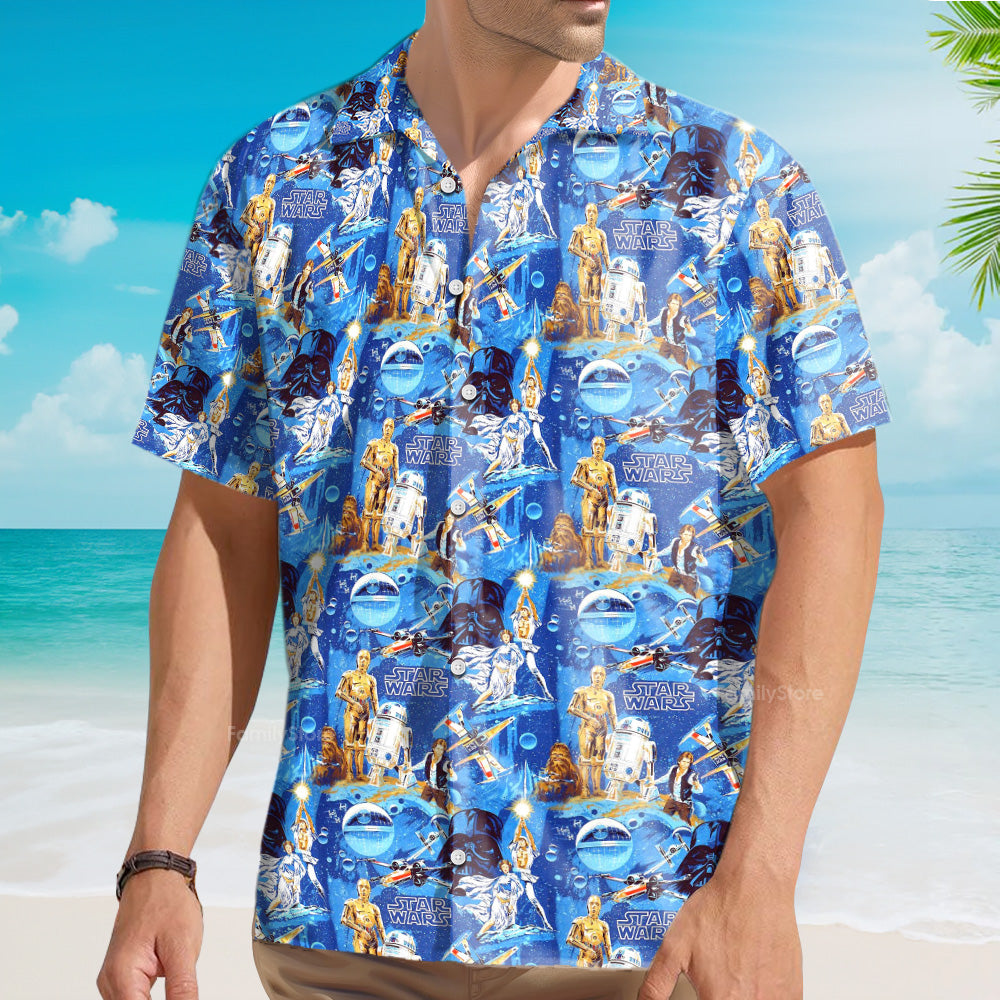 Starwars Luke - Hawaiian Shirt For Men, Women, Kids