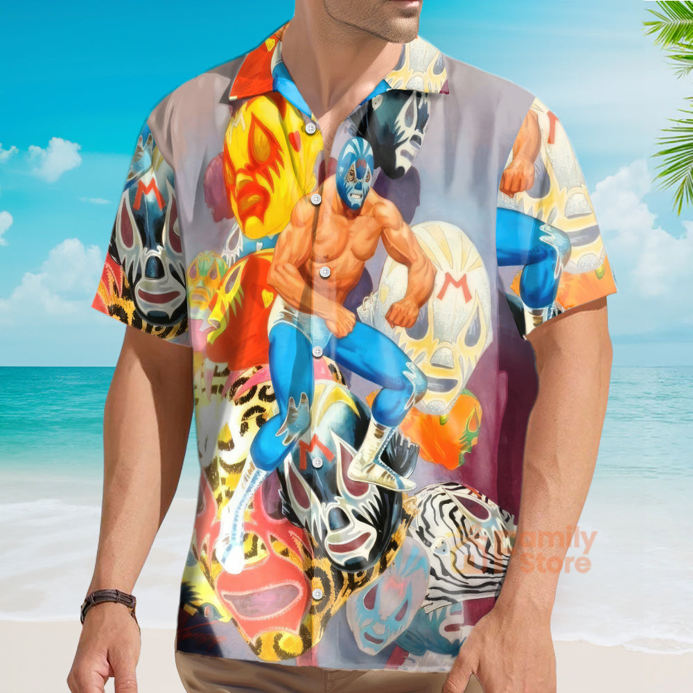 Lucha Libre - Hawaiian Shirt