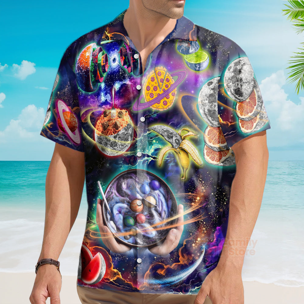 Food Planet Once Food Forever Delicious - Hawaiian Shirt