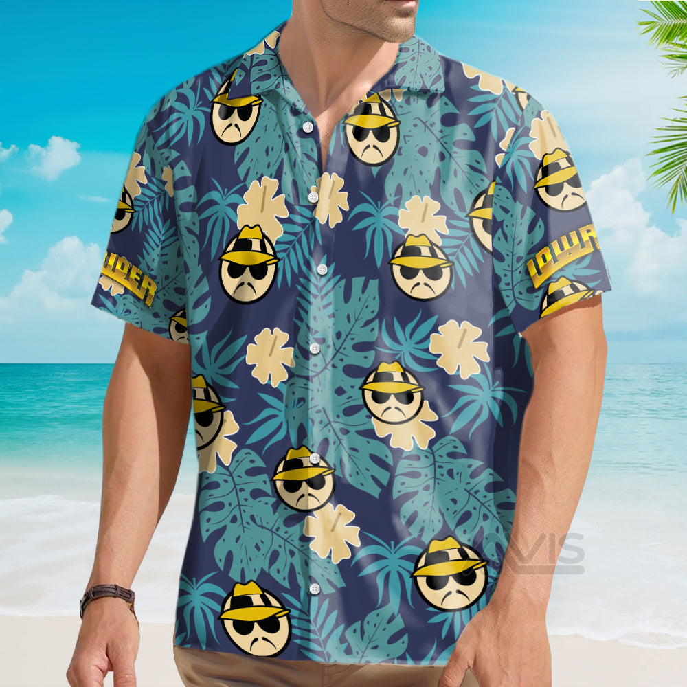Lowrider Tropical Leaves - For Men And Women - Hawaiian Shirt