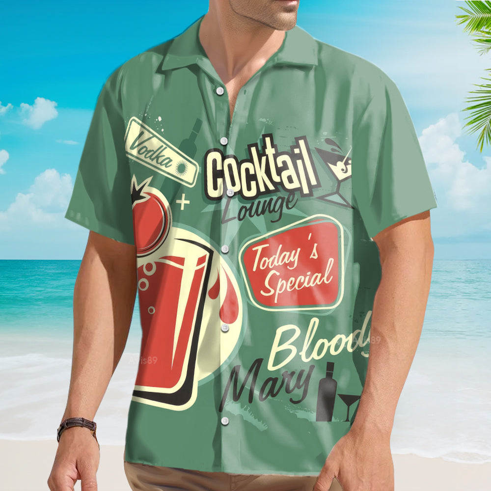 Bloody Mary Today's Special Cocktail - Hawaiian Shirt