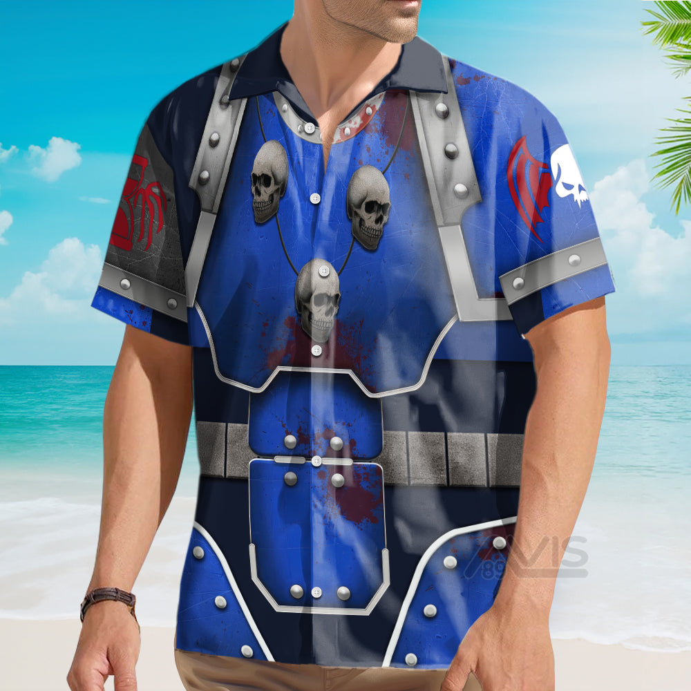 Warhammer Night Lords - Costume Cosplay Hawaiian Shirt CSWRH053