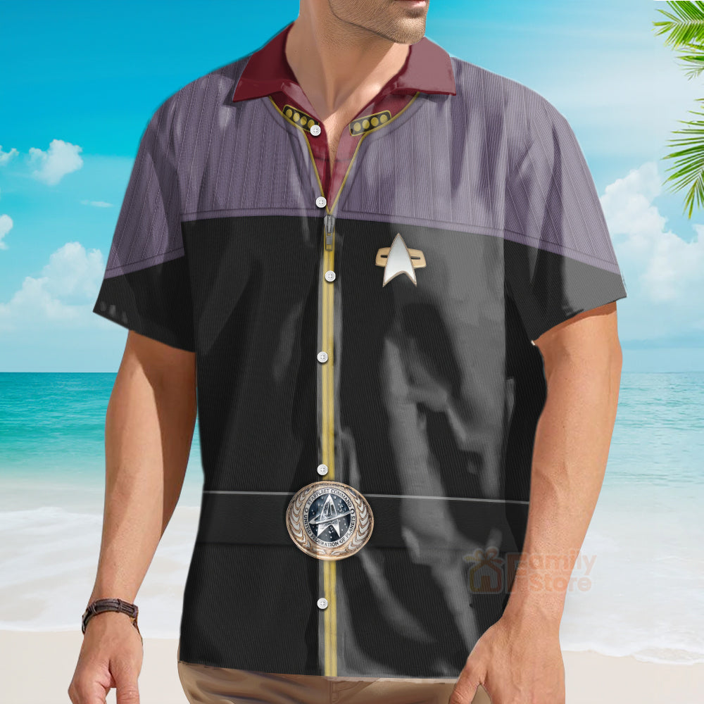 SaTr Flag Officer SaTr Cool Hawaiian Shirt