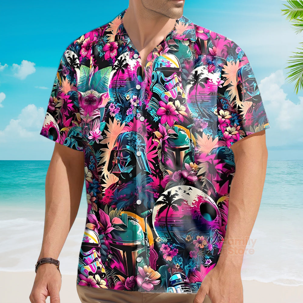 Special Stwa Synthwave 02 - Hawaiian Shirt For Men, Women, Kids
