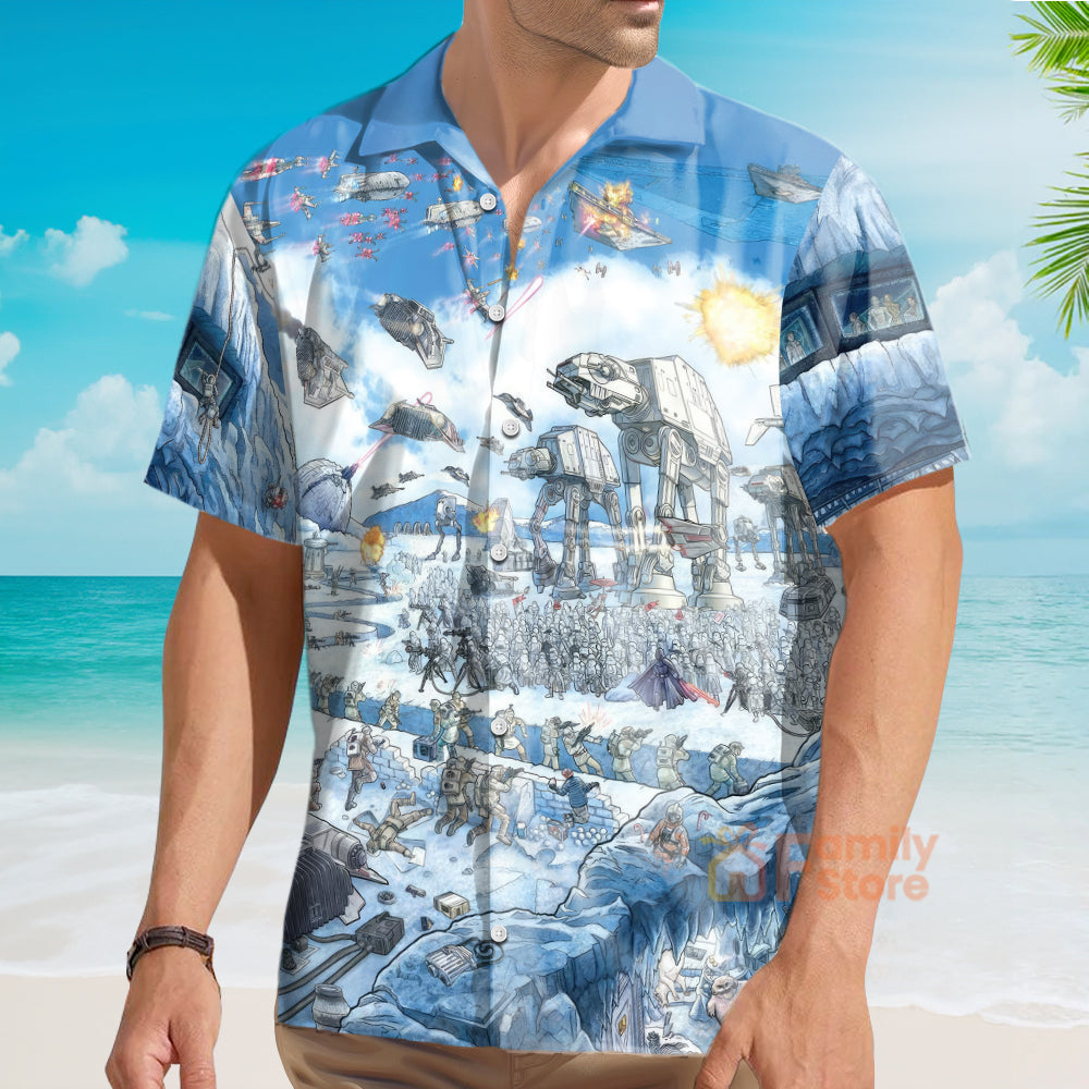 Starwars Train Yourself To Let Go Of Everything You Fear - Hawaiian Shirt