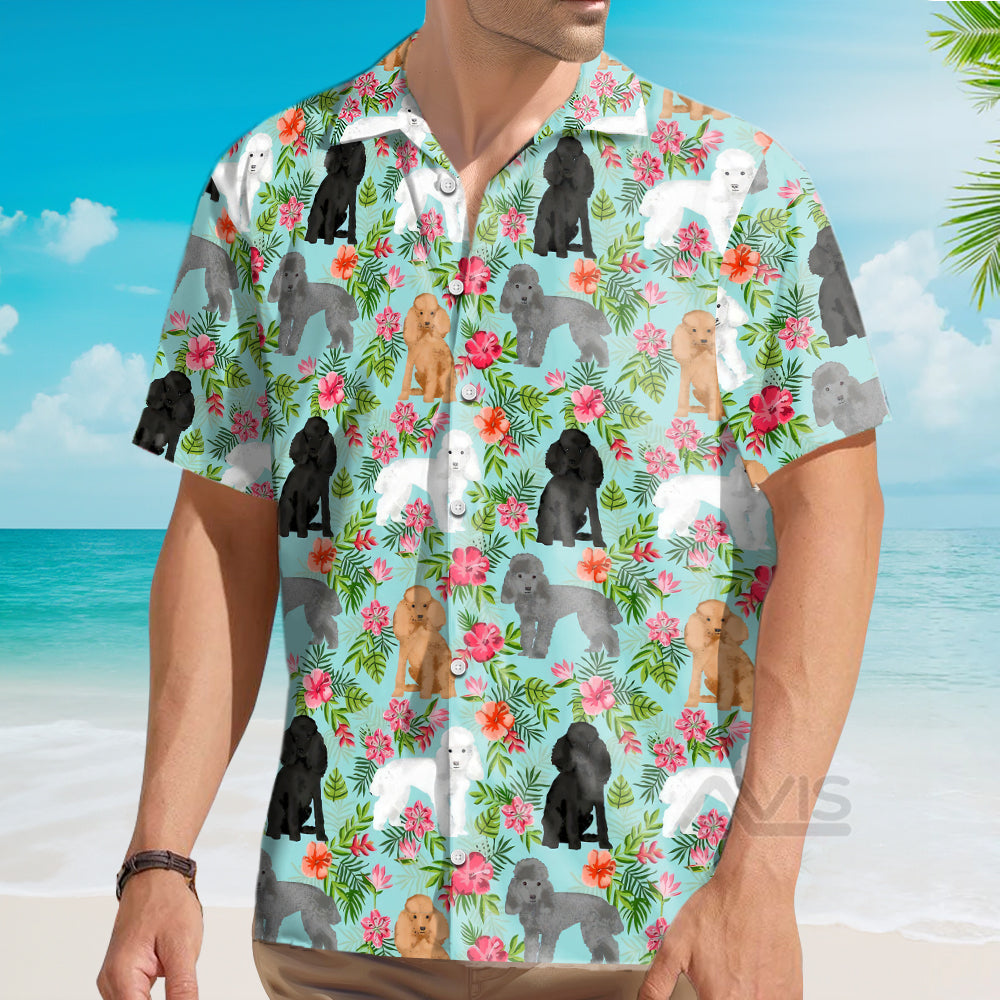 Hawaiian Poodle Hawaiian Shirt