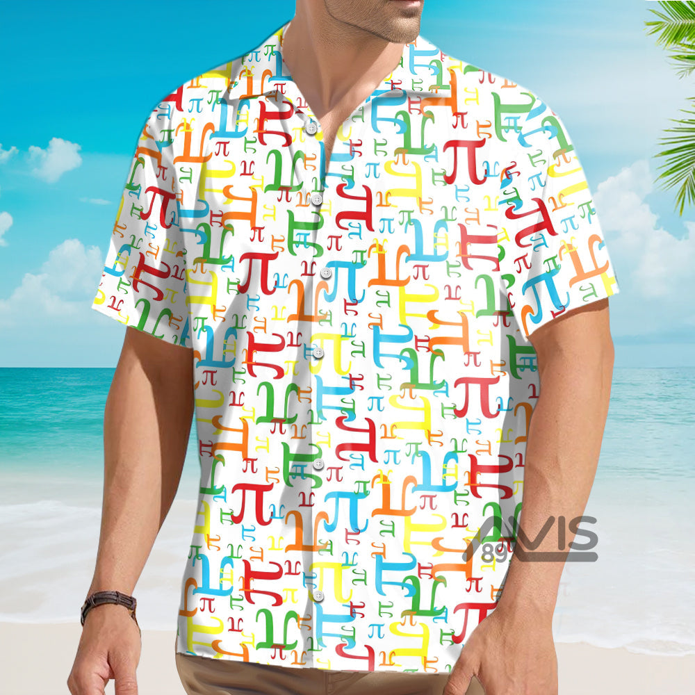 Pieces Of Pi Math V1 - Gift For Teacher, Student - Hawaiian Shirt