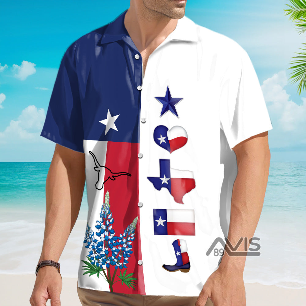 Texas Pride Unique - Hawaiian Shirt