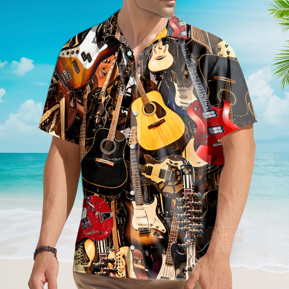 Guitar Music You Can Have Guitar Hawaiian Shirt