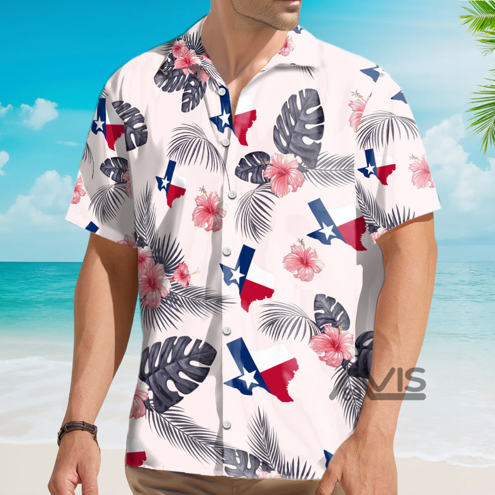 Tropical Texas It's Not A Party Until A Girl Walks In - Hawaiian Shirt