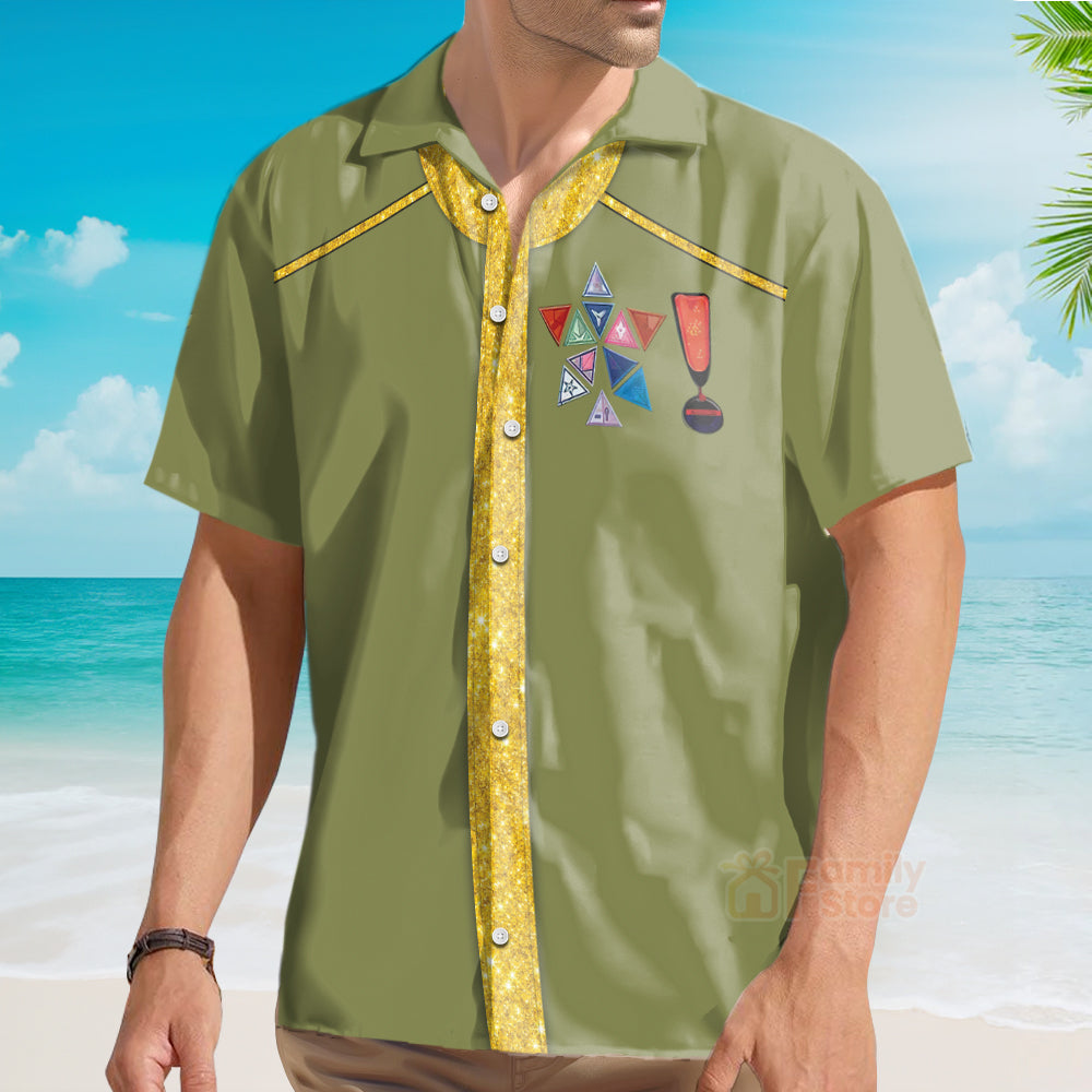 SaTr James T. Kirk Cool Hawaiian Shirt