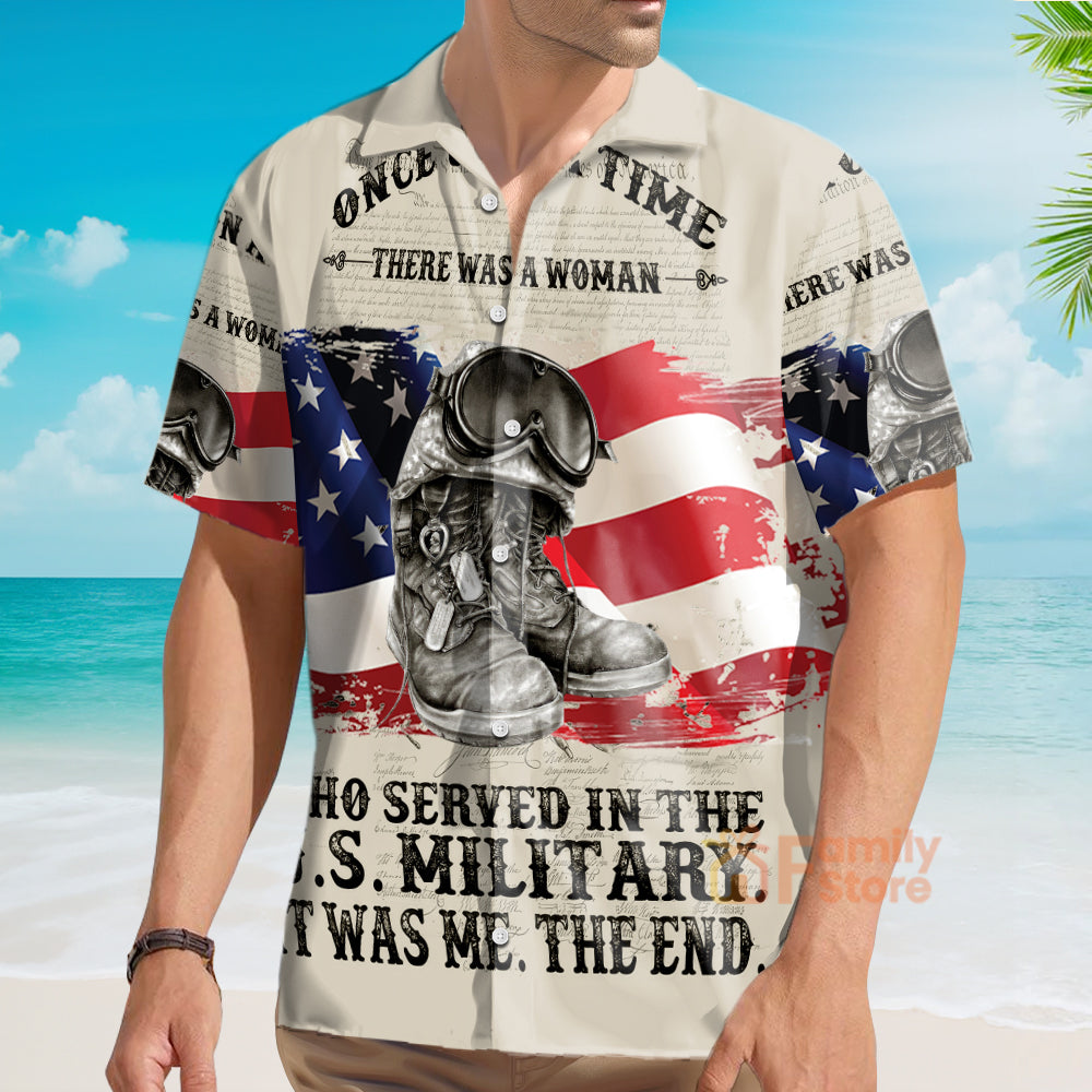 Veteran Us Memorial Day Short Sleeve - Hawaiian Shirt