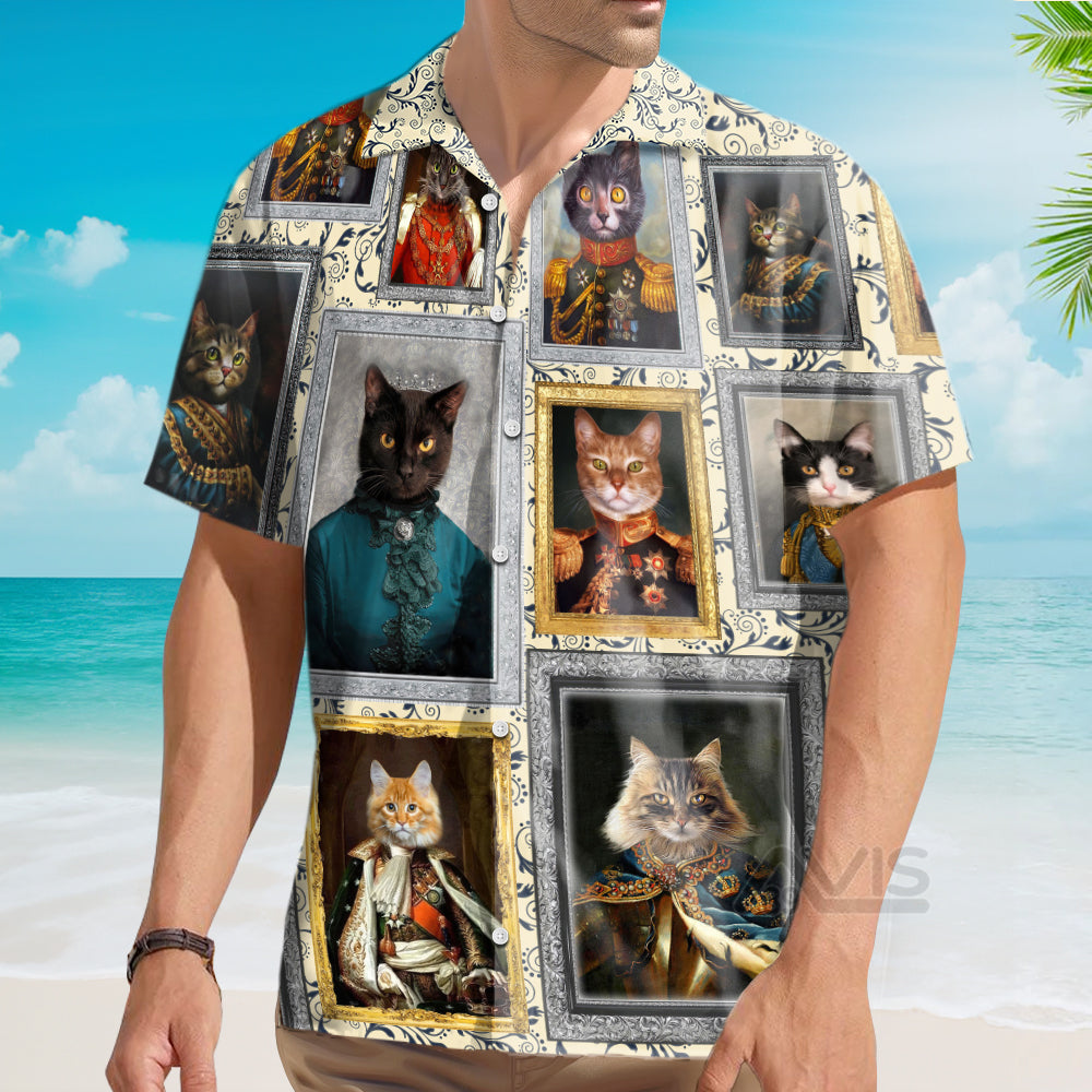 Cat Noble Aristocrat Basic - Hawaiian Shirt