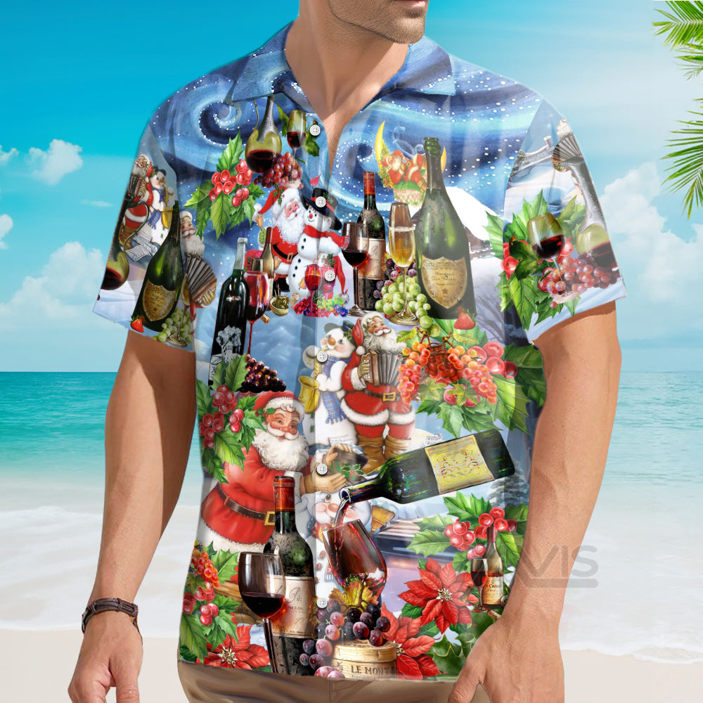 Life Is Better With A Glass Of Wine - Hawaiian Shirt