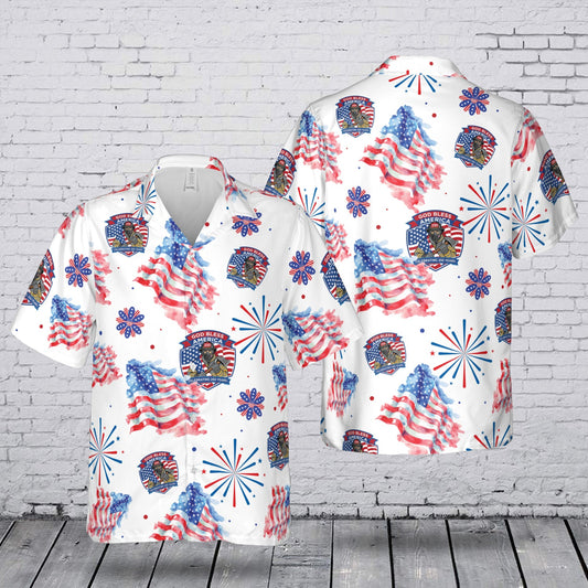 250th Anniversary USA God Bless America Hawaiian Shirt