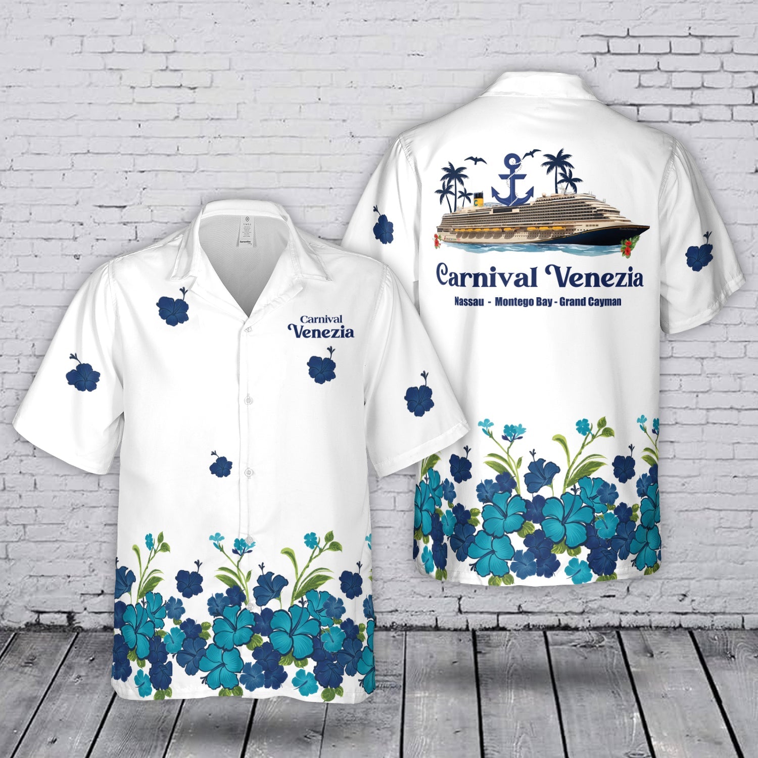 Carnival Cruise Line Venezia Hawaiian Shirt