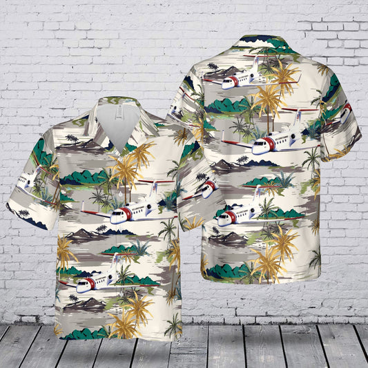 US Coast Guard (USCG) C-37A Hawaiian Shirt