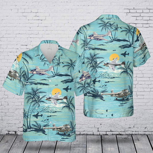 U.S Navy A-6 Intruder Hawaiian Shirt