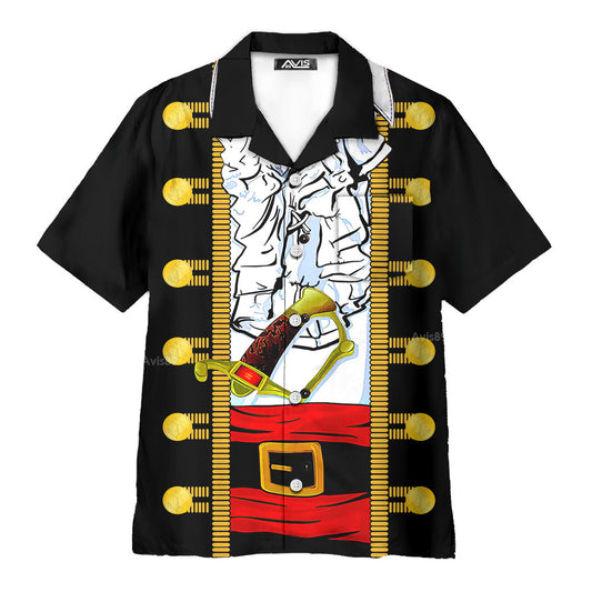 Funny Halloween Pirate Costume Cosplay - Hawaiian Shirt