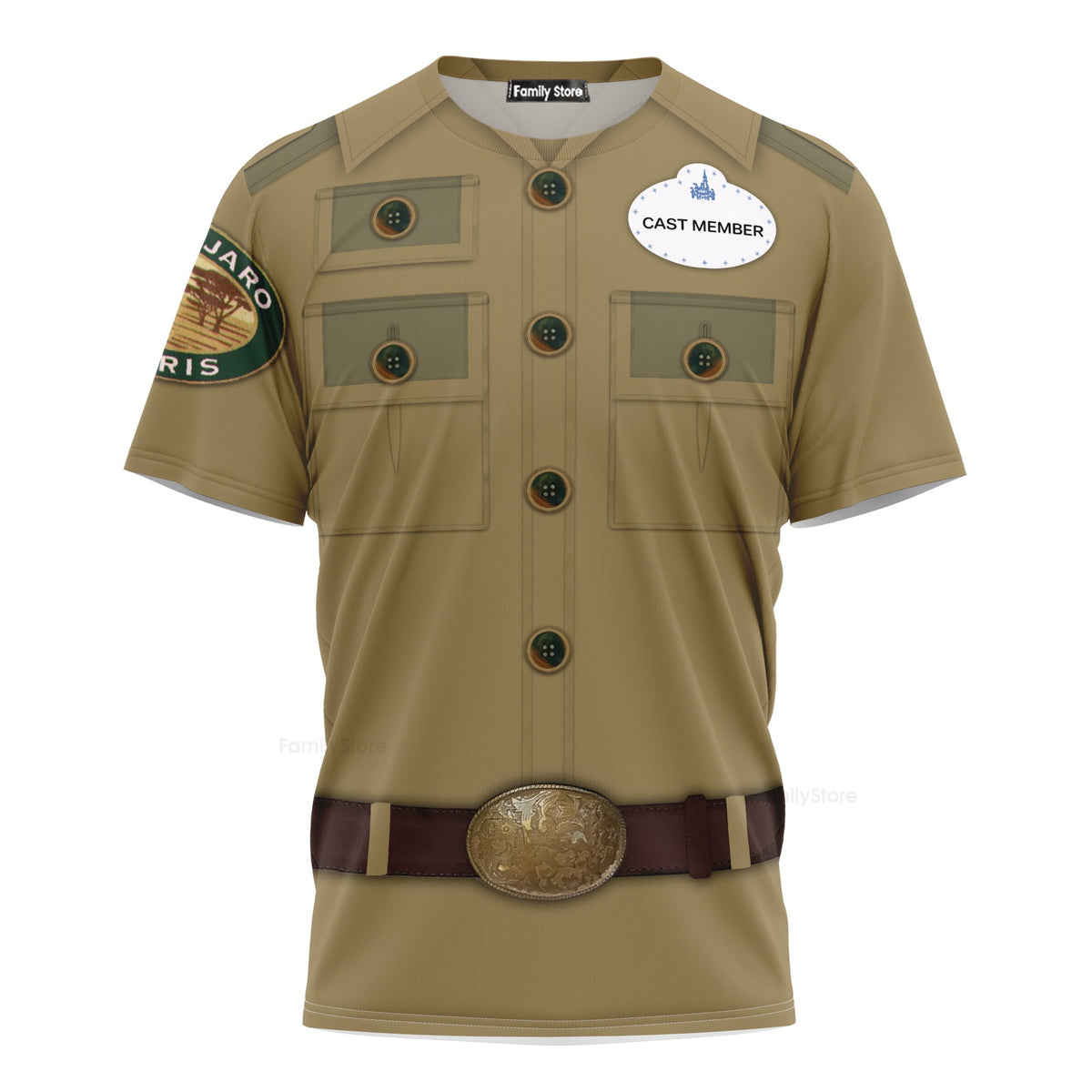 Kilimanjaro Safaris Disney Cast Member Cosplay Costume T-Shirt