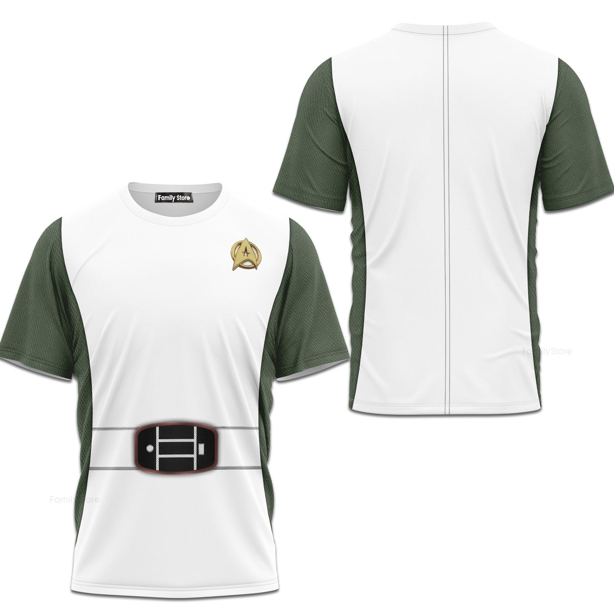 SaTr James T. Kirk Flag Officer Starfleet T-Shirt