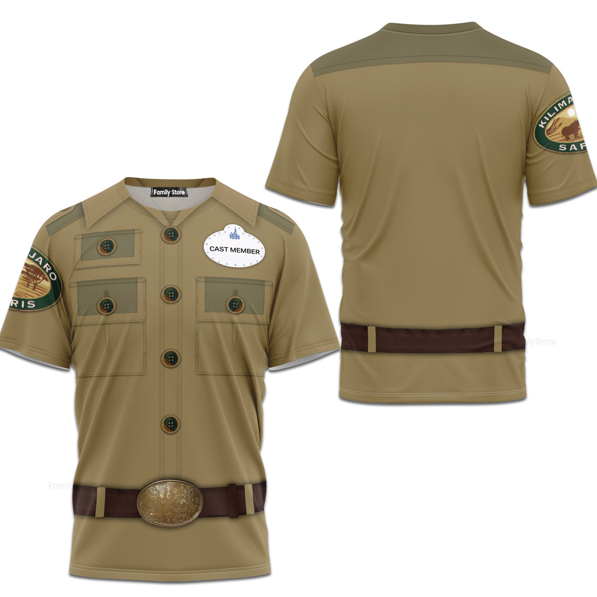 Kilimanjaro Safaris Disney Cast Member Cosplay Costume T-Shirt