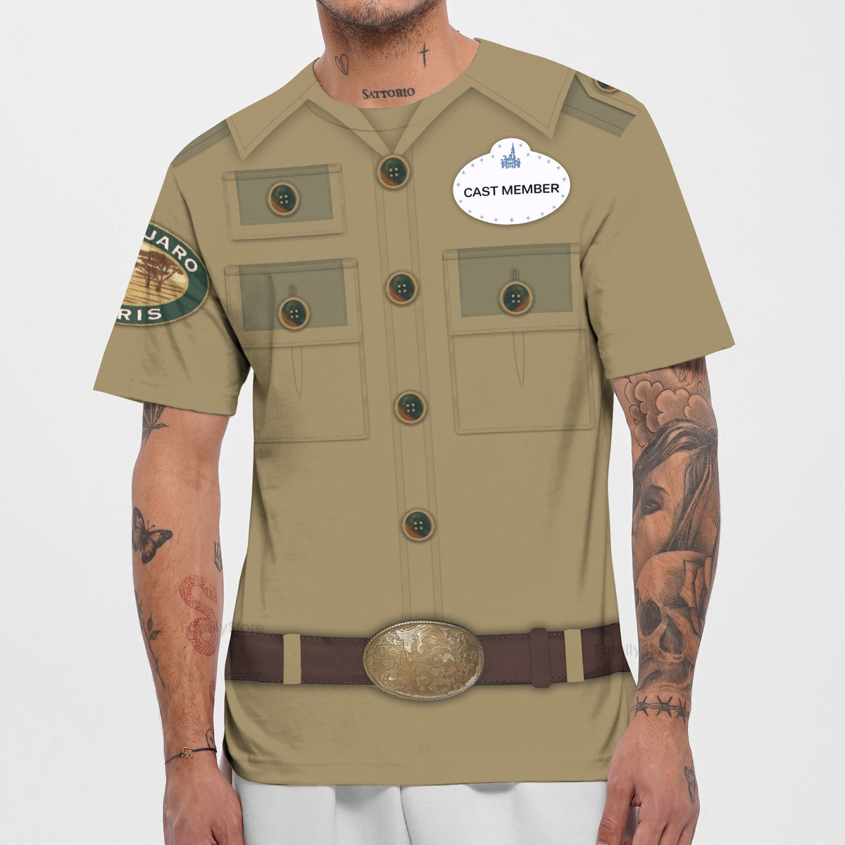 Kilimanjaro Safaris Disney Cast Member Cosplay Costume T-Shirt