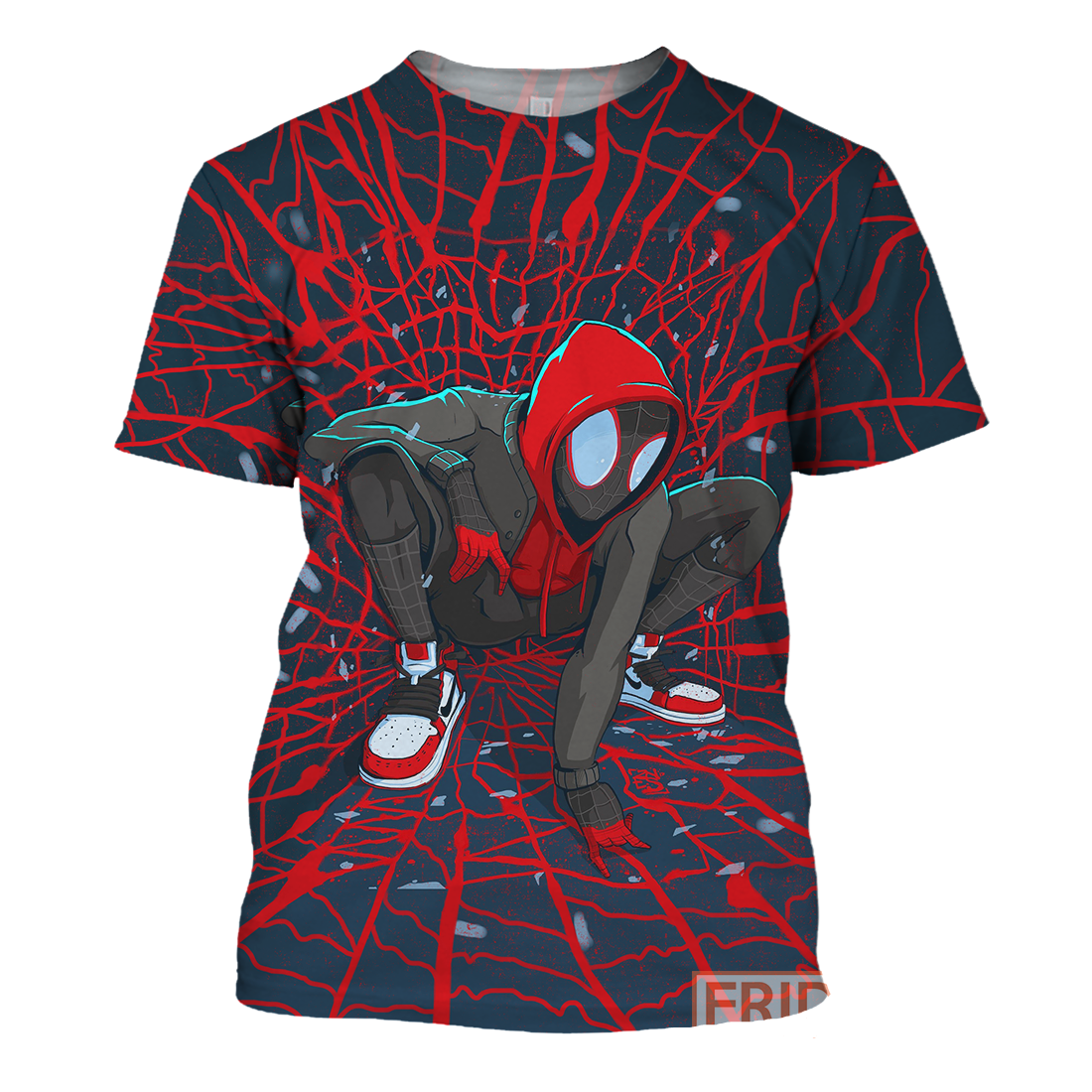 Spiderman Hoodie Spider Verse 3D Print T-shirt MV Spiderman Shirt Sweater Tank 2025
