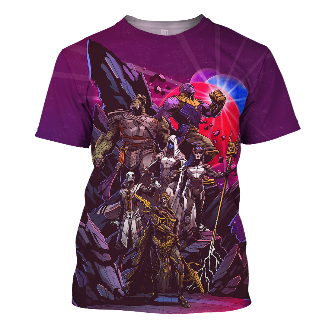 MV Thanos Hoodie Thanos Black Order 3D Print T-shirt Amazing MV Thanos Shirt Sweater Tank 2025