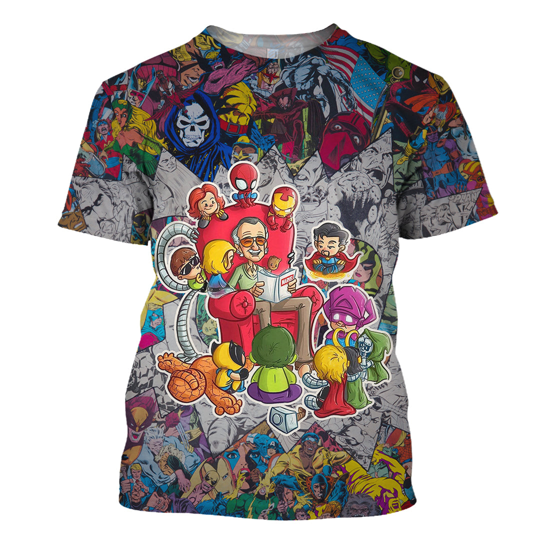 Stan Lee MV Hoodie Stan Lee Heros Art 3D Print T-shirt Awesome Stan Lee MV Shirt Sweater Tank 2025
