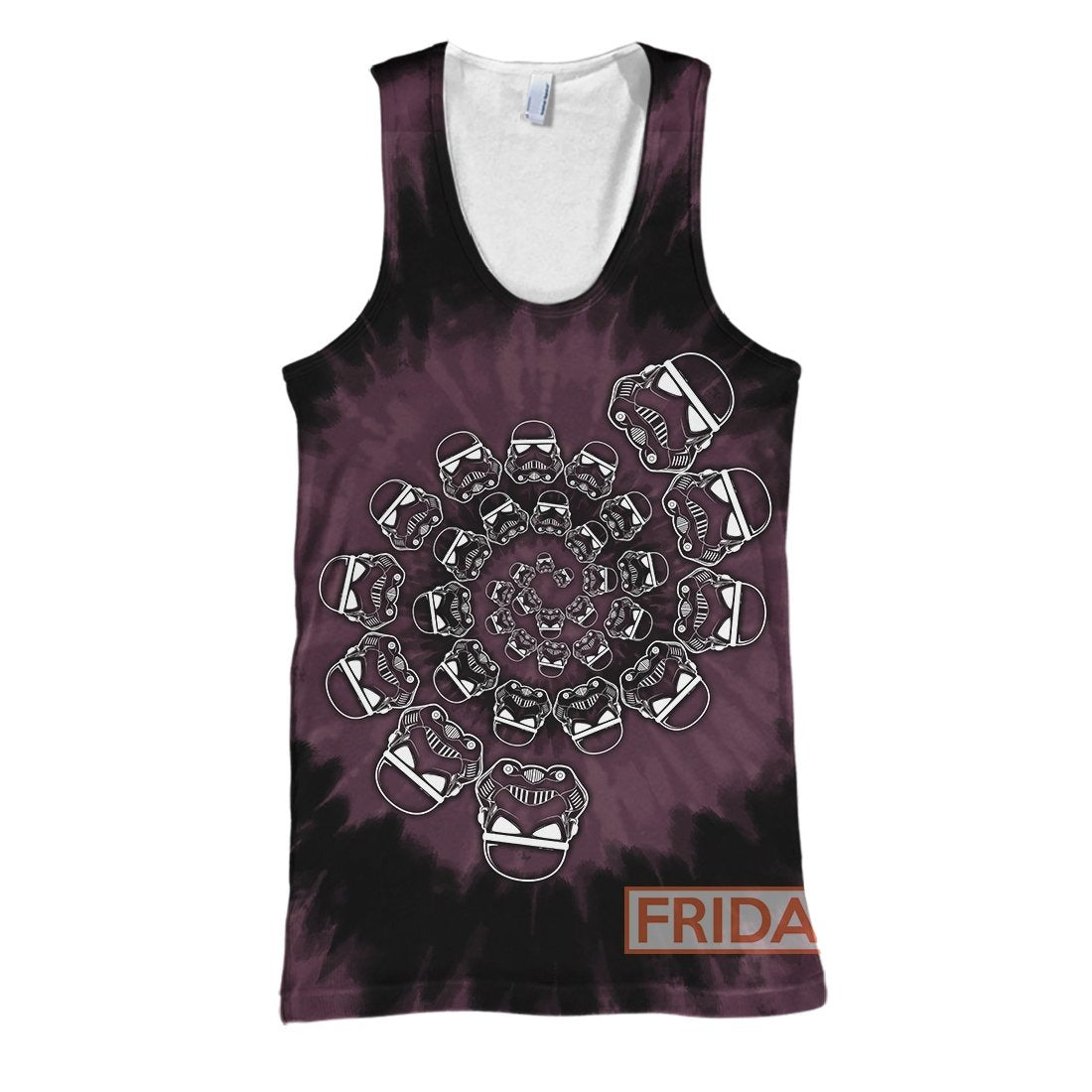 SW T-shirt Stormtrooper Circle Tie dye T-shirt Cool High Quality SW Hoodie Sweater Tank 2024