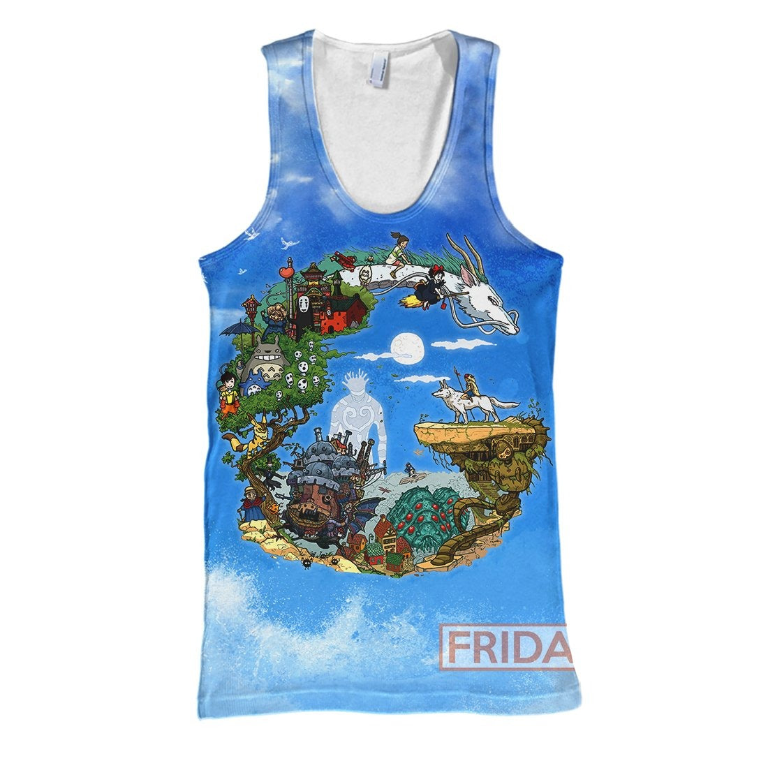 S.Ghibli T-shirt 35 Years Of Studio.G Anime 3D Print T-shirt Amazing S.Ghibli Hoodie Sweater Tank