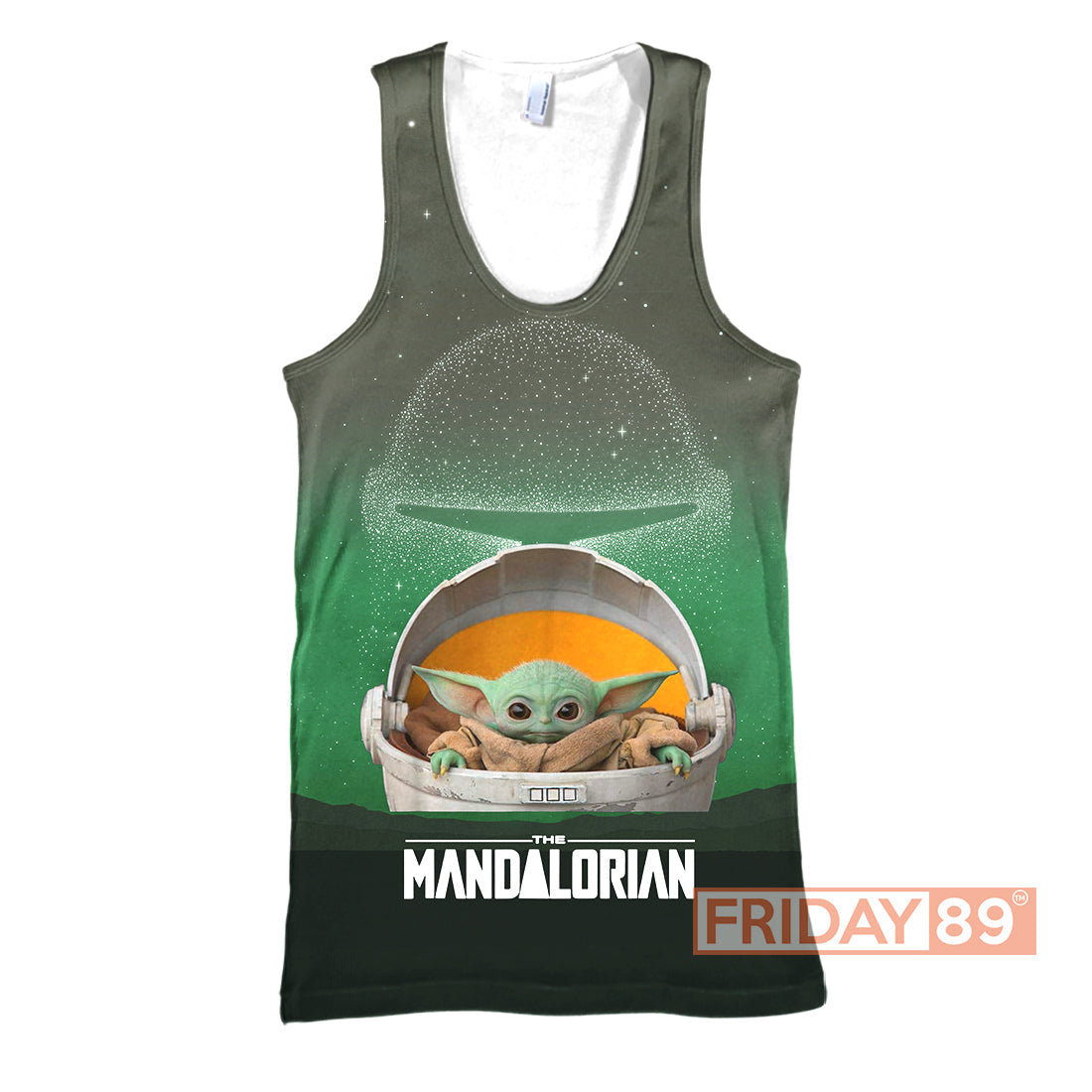 SW T-shirt The Child The Mandalorian Baby Yoda All Over Print T-shirt SW Hoodie Sweater Tank 2026