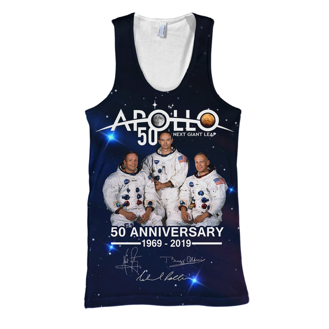 NASA T-shirt 50th Anniversary Apollo 11 T-shirt Awesome NASA Hoodie Sweater Tank 2026