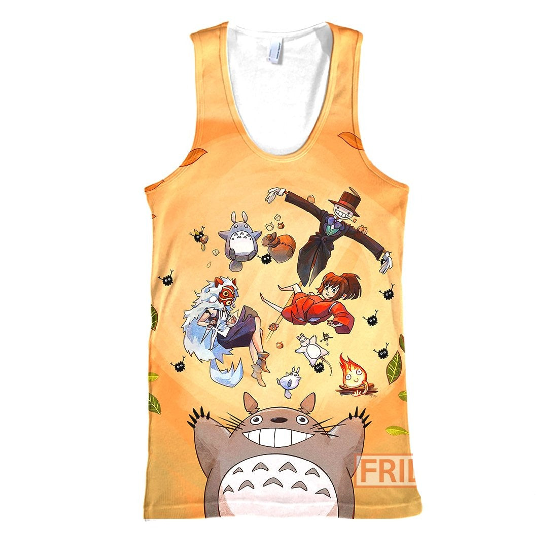 S.Ghibli Totoro Hoodie S.Ghibli Characters Totoro Chihiro Mononoke T-shirt Amazing S.Ghibli Shirt Sweater Tank