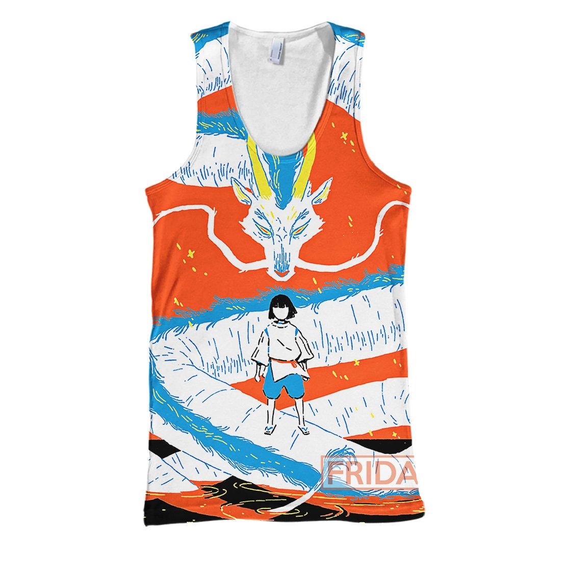 S.Ghibli Hoodie S.Ghibli Spirited Away Haku And Dragon Art 3D T-shirt Amazing S.Ghibli Shirt Sweater Tank