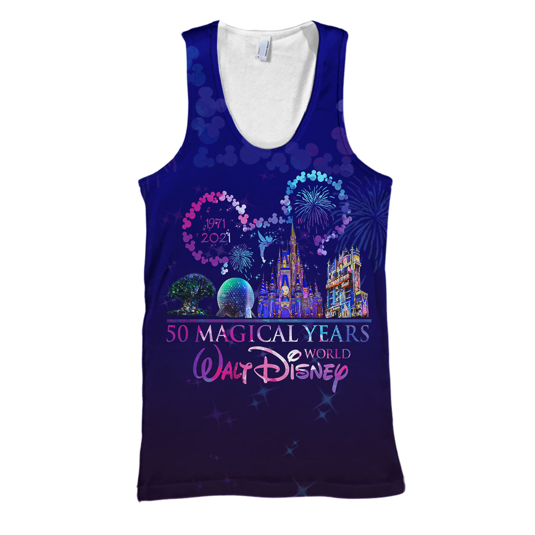 DN T-shirt 50 Magical Years Walt DN World Hoodie DN Hoodie
