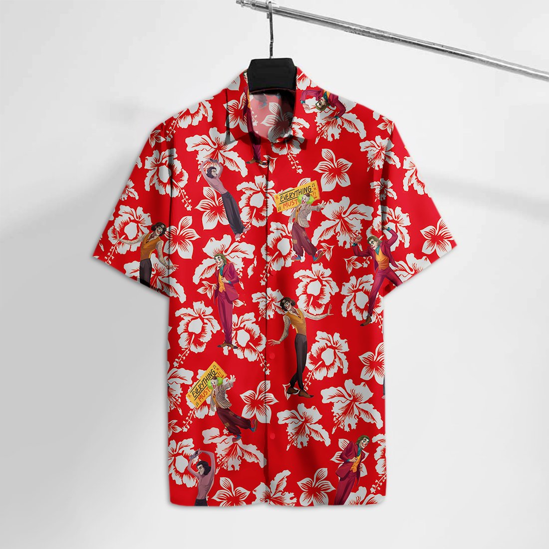  DC Hawaiian Shirt DC Jker Everything Must Go Red Hawaii Tshirt