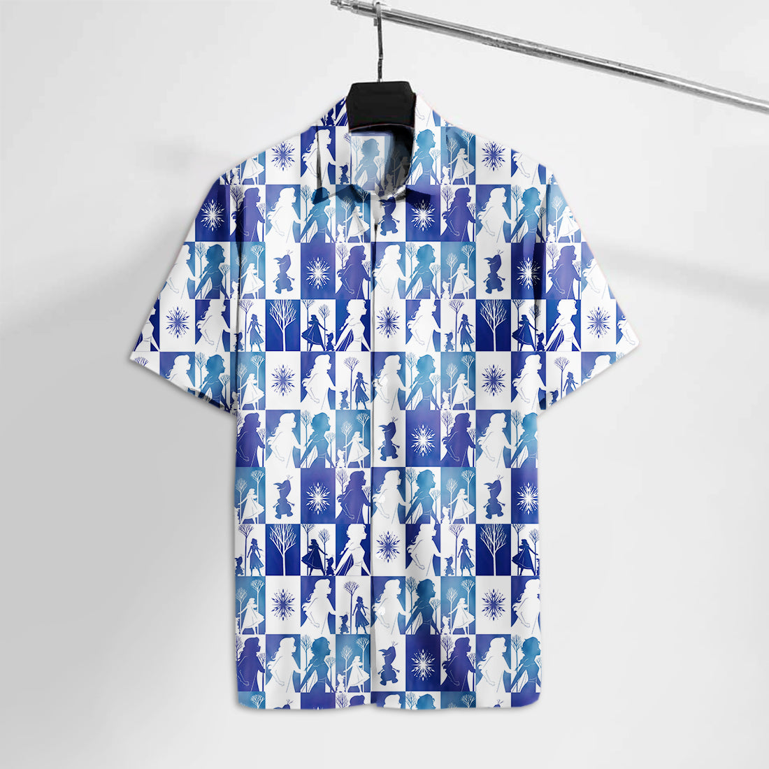 Frozen Hawaiian Shirt Princess Frozen Elsa & Anna Hawaii Tshirt Awesome DN Aloha Shirt