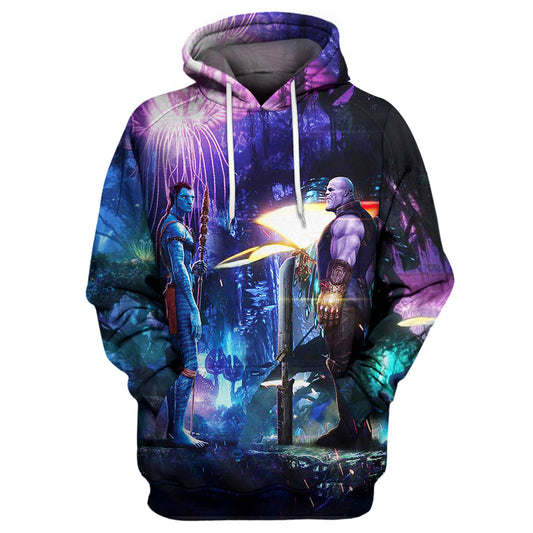 MV Thanos Hoodie Thanos & Avatar 3D Print T-shirt MV Thanos Hoodie Sweater Tank