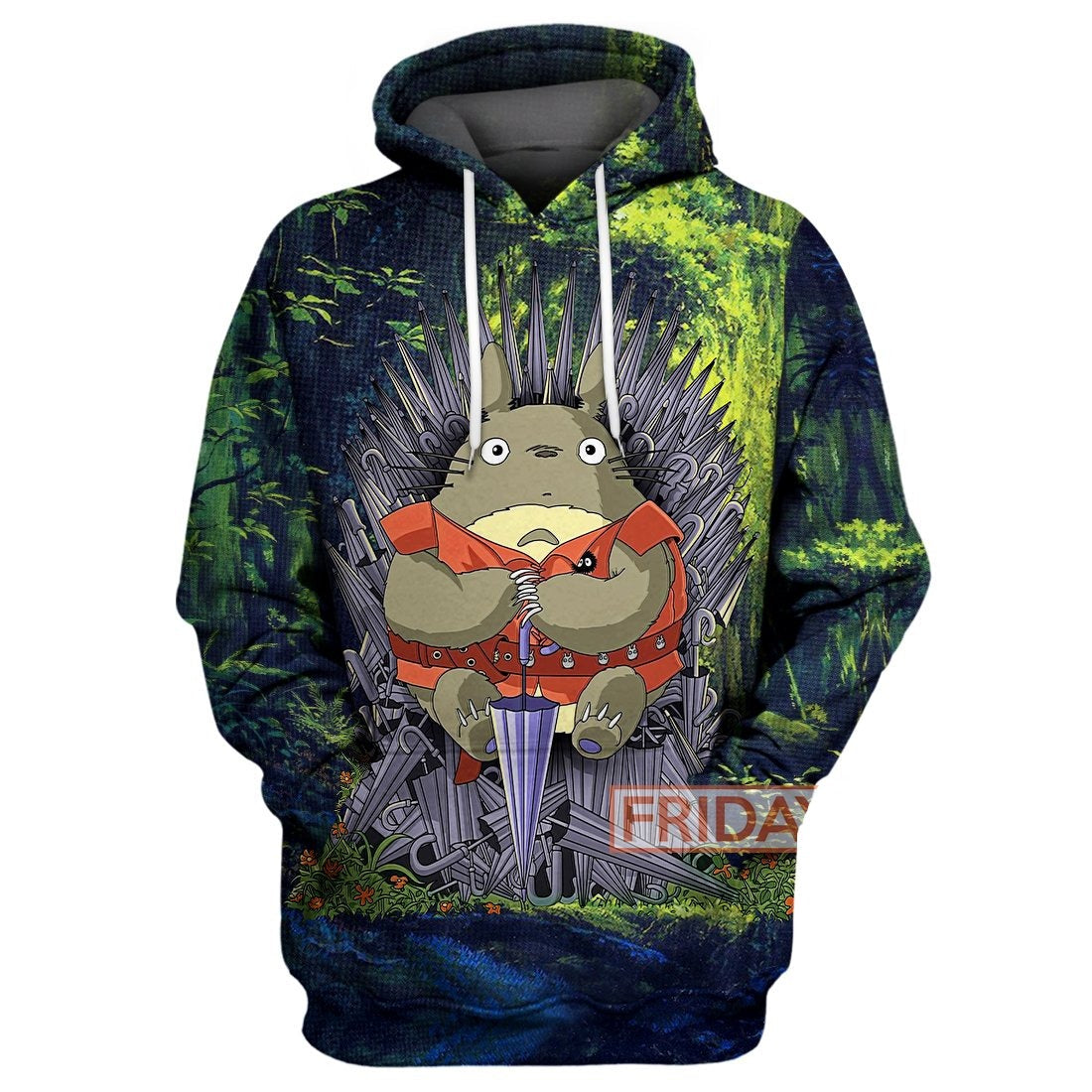 S.Ghibli Hoodie S.Ghibli Totoro GOT 3D Print T-shirt Cute High Quality  S.Ghibli Totoro Hoodie Sweater Tank