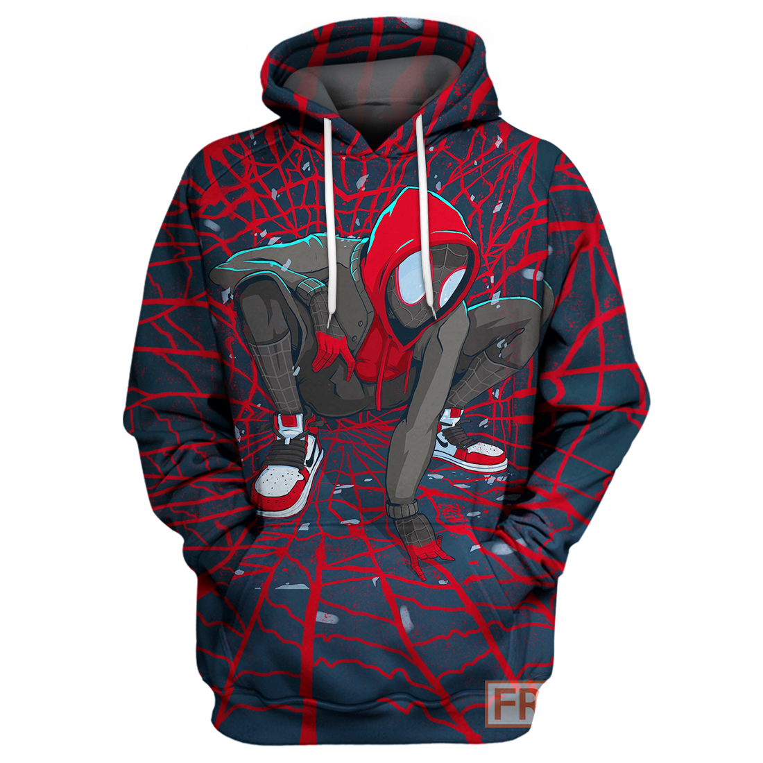 Spiderman Hoodie Spider Verse 3D Print T-shirt MV Spiderman Shirt Sweater Tank